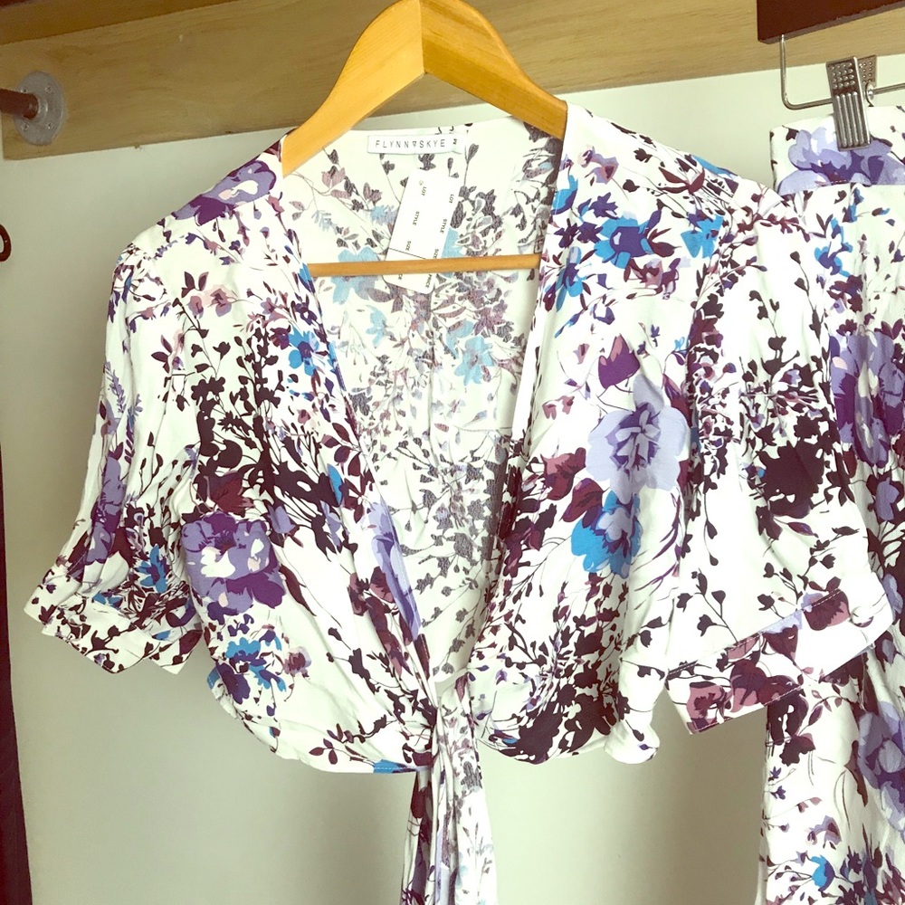Flynn Skye Two Piece Floral Set